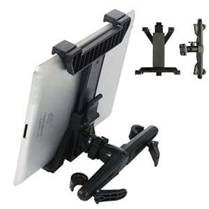 BRAND NEW IN CAR BLACK BACK SEAT HEADREST CRADLE MOUNT HOLDER FOR APPLE IPAD 2 3 4 AIR MINI WI-