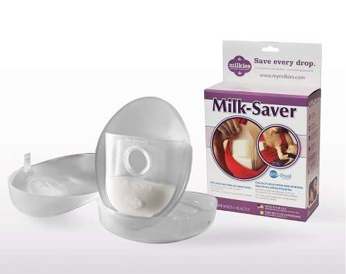 Milkies Milk-Saver Breast Milk Collector Storage BPA Free