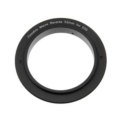 Fotodiox Macro Reverse Ring Camera Mount Adapter for using Canon EOS Camera with 52mm Filter Thre..