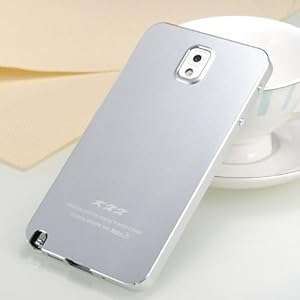 Atdoshop(TM) Luxury Ultra-thin Metal Aluminum Case Cover For Samsung Galaxy Note III 3 N (Silver)