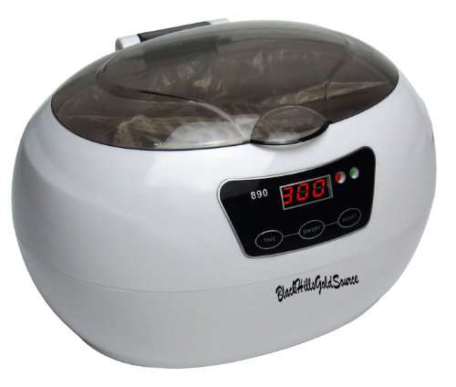 BlackHillsGoldSource Model 890 Professional Ultrasonic Cleaner - 30 Minute Timer - Ultrasonic Jewelr
