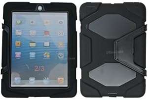 Bliss-Case iPad 2 / iPad 3 / iPad 4 Military Tough Survivor Hard Rugged HEAVY DUTY Shock Protec