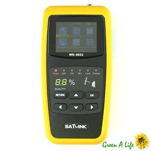 Satlink WS-6933 DVB-S2 FTA C&KU Band Digital Satellite Finder Meter