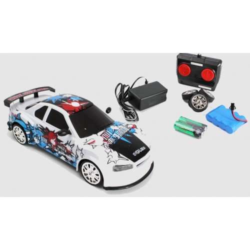 Remote Control 1:18 Scale Extreme Drift Graffiti Skyline GTR Electric RTR Remote Control RC Drift Ca