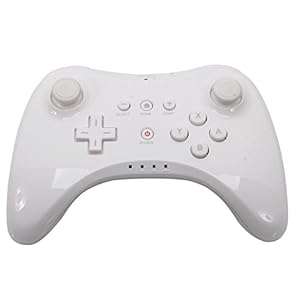 Accmart Wireless Classic Pro Controller Gamepad for Nintendo Wii Wii U White