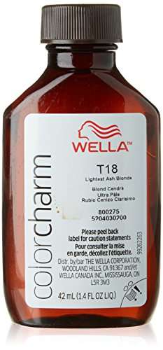 Wella - Color Charm Liquid Toner #T18 Lightest Ash Blonde, 1.4 fl oz/42 ml