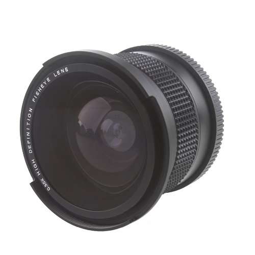 Neewer   58MM 0.35X Super Fisheye Wide Angle Lens with Lens Cover for Canon Rebel T5i, T4i, T3, T3i,