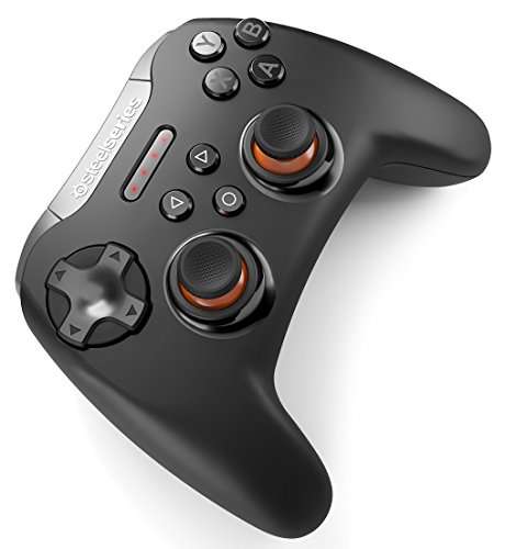 SteelSeries Stratus XL, Bluetooth Wireless Gaming Controller for Windows + Android, Samsung Gear VR,