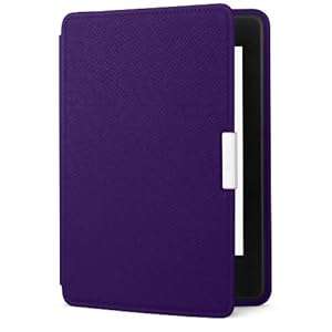 Amazon Kindle Paperwhite Leather Cover, Royal Purple (does not fit Kindle or Kindle Touch)