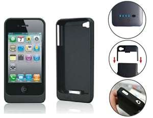 Mammoth XT 1900 mAh Battery Case Power Bank Charger - Fits Apple iPhone 4 / 4S / 4G - Charges your p