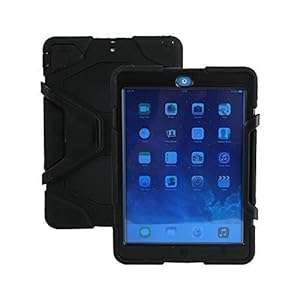 Neotechs Black Builders Shock Proof Shockproof Armour Heavy Duty Case Cover for iPad Air 2 2014