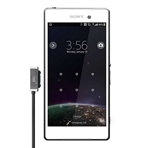 Nikay Aluminum Metal Magnetic USB Charging Charger Cable with LED Indicator for Sony Xperia Z Ultra