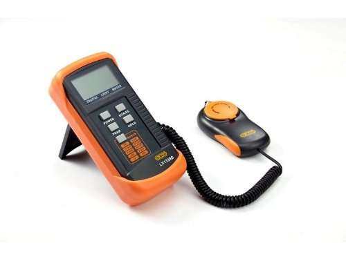Dr.Meter&reg; Digital light Meter 200,000 lux lCD Display Illuminance Meter the Best Meter to Determ