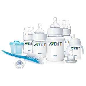 Philips AVENT BPA Free Classic Infant Starter Gift Set