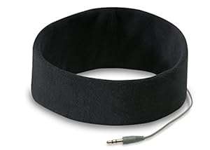 SleepPhones v.5 Wired Ultra-Comfortable Headband Headphones (Medium Black)