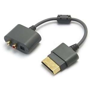Optical RCA Audio R/L Adapter Cable for XBOX 360