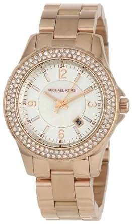 ***IN STOCK R4600***Michael Kors - Quartz Classic Rose Gold with White Dial Women's Watch - MK5403
