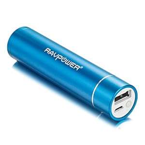 RAVPower Luster Mini 3000mAh Portable Charger Lipstick-Sized External Battery Pack Power Bank Charge