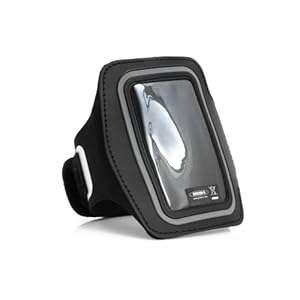 System-S Black Sports Running Fitness Armband for iPod nano 7G