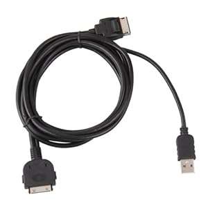 CD-IU201S USB 2.0 Audio Video Adapter Cable for Pioneer iPod iPhone 3GS 4 4S