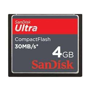 SanDisk 4GB 30MB/s Ultra Compact Flash CF Card: Brand New (Sealed) Special Promotion