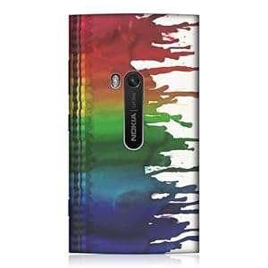 Head Case Designs Rainbow Melted Crayon Design Hard Back Case Cover for Nokia Lumia 920