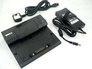 DELL E-Port Replicator Docking Station with 130W AC Adapter PR03X P/N : PW380 Latitude E4200