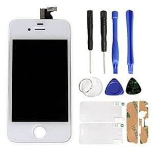 The Best and High Quality Replacement LCD Display Touch Screen Digitizer Assembly For iP (White)