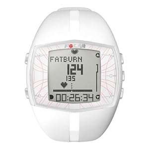 Polar Ft40F Women's Heart Rate Monitor Watch(White)