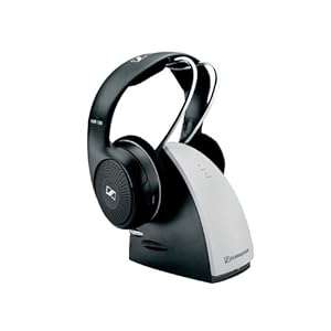 Sennheiser RS120 Over-Ear 900MHz Wireless RF Headphones with Charging Cradle