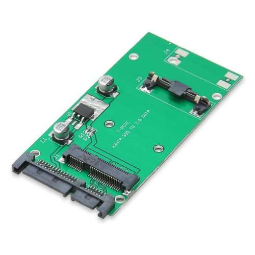 Syba 50mm mSATA SSD to 2.5-Inch SATA Converter Adapter SI-ADA40066