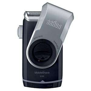 Braun M90 Mobile Shaver, Silver, 1