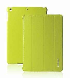Invision iPad Air 2 Smart Case Cover - Worlds Thinnest Protective Tablet Case Compatible (Green)