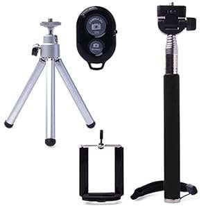 XCSOURCE Wireless Remote controller 4in1 Phone Self Timer Self-portrait Bluetooth Shutter Extendabl