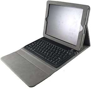 LuvTab iPad 2 3 & 4 (2 3rd & 4th Generation - 2011 & 2012) Multifunctional Bluetooth Keyb (Black)