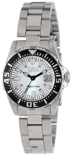 Invicta Women's 2958 Pro Diver Collection Lady Abyss Silver-Tone Watch