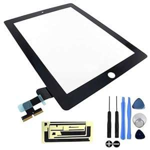 ORDEL BLACK Replacement LCD Touch Screen Digitizer For Apple iPad 2 Wifi & Cellular