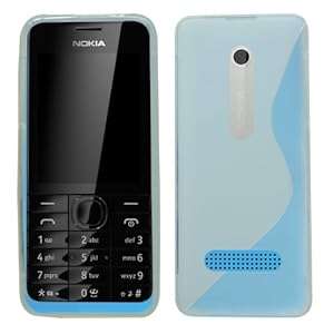 Samrick S Wave Hydro Gel Protective Case for Nokia Asha 301/Nokia 301/Nokia 3 (Clear Transparent)
