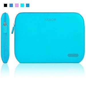 Kamor 11 11.6 11.6 inch Water-resistant Neoprene Laptop Sleeve Case Bag / Notebook Co (Lake Blue)