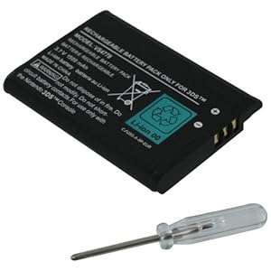 ZedLabz Compatible replacement rechargable battery pack for Nintendo 2DS & 3DS CTR 003 1500Mah 3.7V