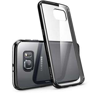 Galaxy S6 Case [Scratch Resistant] i-Blason Clear [Halo Series] Samsung Galaxy S6 (Clear/Black)