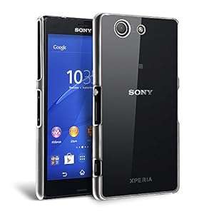 Celicious Slender T Transparent Back Cover Case for Sony Xperia Z3 Compact - Clear