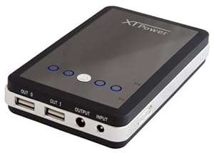 XTPower MP-10000 - High Capacity External Power Supply with 10000mAh - Multi Voltage Mobile Battery