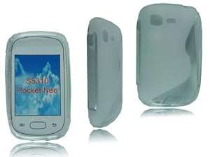 NEW S LINE CLEAR GEL SOFT BACK CASE COVER FOR SAMSUNG GALAXY POCKET NEO S5310 S5312