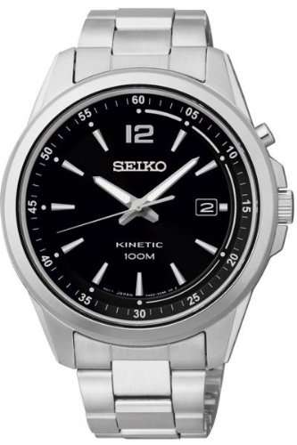 Seiko Core Collection Kinetic Stainless Steel Men's watch #SKA591P1