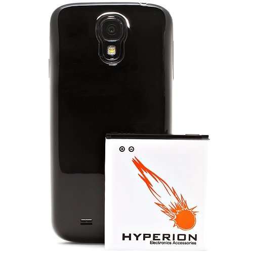 Hyperion Samsung Galaxy S4 7500mAh Extended Battery with NEW MicroPack Technology + Replacement Blac