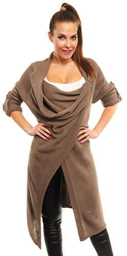 Glamour Empire ladies Warm Knitted Coat long Wrap Cardigan 277