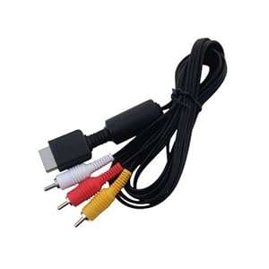 Generic AV Audio Video Cable Cord Compatible for Sony PS1 PS2 PS3 System Console
