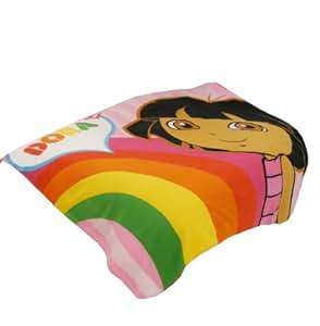 Character World Dora Rainbow Fleece Blanket