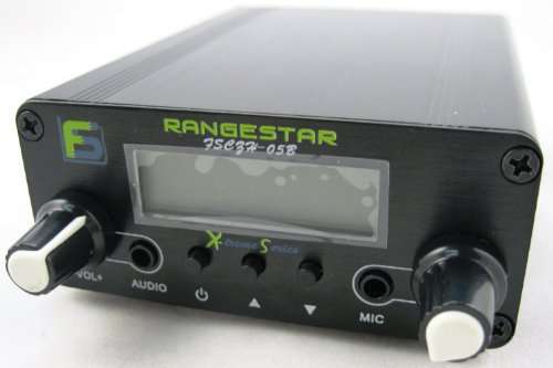 0.5 W Fail-Safe Long Range FM Transmitter - FS CZH-05B - Newly Revised: Dual Mode now with RCA Input